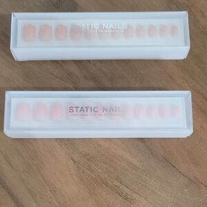 Static Nails Reusable Pop-On Manicure Set Of 2